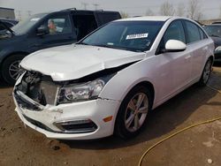 Chevrolet Cruze LT salvage cars for sale: 2015 Chevrolet Cruze LT