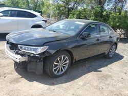 Salvage cars for sale at Baltimore, MD auction: 2018 Acura TLX