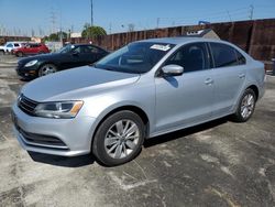 Salvage cars for sale at Wilmington, CA auction: 2015 Volkswagen Jetta SE