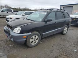 Salvage cars for sale from Copart Duryea, PA: 2006 Hyundai Santa FE GLS