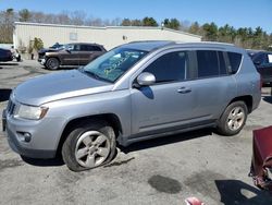 Jeep Compass salvage cars for sale: 2016 Jeep Compass Latitude