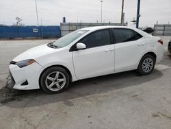 Salvage cars for sale from Copart Anthony, TX: 2017 Toyota Corolla L