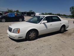 Salvage cars for sale at Kansas City, KS auction: 2005 Cadillac Deville