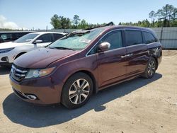Salvage cars for sale at Harleyville, SC auction: 2015 Honda Odyssey Touring