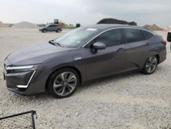 Salvage cars for sale at New Braunfels, TX auction: 2018 Honda Clarity Touring