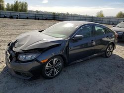 Salvage cars for sale from Copart Arlington, WA: 2017 Honda Civic EX