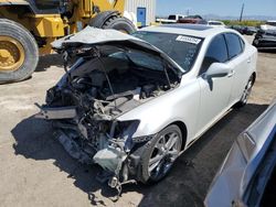 Salvage cars for sale from Copart Tucson, AZ: 2007 Lexus IS 250