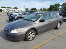 Honda Vehiculos salvage en venta: 2007 Honda Accord EX