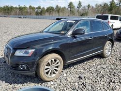 Salvage cars for sale at Windham, ME auction: 2016 Audi Q5 Premium