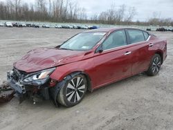 Salvage cars for sale at Leroy, NY auction: 2022 Nissan Altima SV
