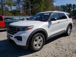 Salvage cars for sale from Copart Mendon, MA: 2020 Ford Explorer XLT