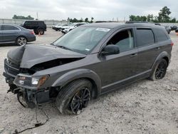 Salvage cars for sale from Copart Houston, TX: 2019 Dodge Journey SE