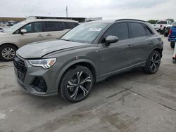 Salvage cars for sale at Grand Prairie, TX auction: 2023 Audi Q3 Premium Plus S Line 45