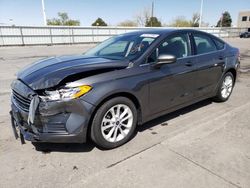 Ford Fusion salvage cars for sale: 2020 Ford Fusion SE