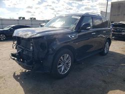 Salvage cars for sale from Copart Fredericksburg, VA: 2019 Infiniti QX80 Luxe