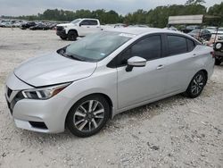 Salvage cars for sale at Houston, TX auction: 2020 Nissan Versa SV