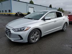 Salvage cars for sale at Portland, OR auction: 2017 Hyundai Elantra SE