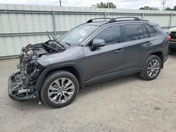 Salvage cars for sale at Shreveport, LA auction: 2022 Toyota Rav4 XLE Premium