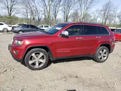 Salvage cars for sale from Copart Cicero, IN: 2014 Jeep Grand Cherokee Limited