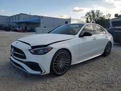 Salvage cars for sale from Copart Opa Locka, FL: 2022 Mercedes-Benz C300