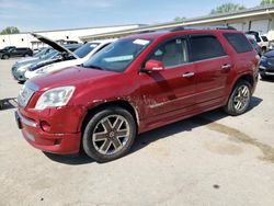 Carros salvage a la venta en subasta: 2012 GMC Acadia Denali