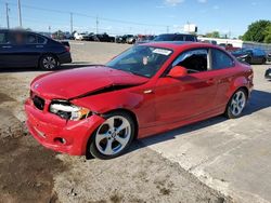 BMW 1 Series salvage cars for sale: 2012 BMW 128 I