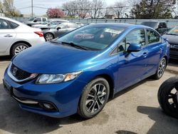 Honda salvage cars for sale: 2013 Honda Civic EX