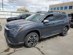Salvage cars for sale at Littleton, CO auction: 2023 Subaru Ascent Limited