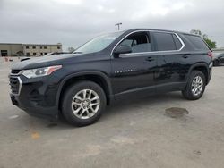 Salvage cars for sale from Copart Wilmer, TX: 2019 Chevrolet Traverse LS