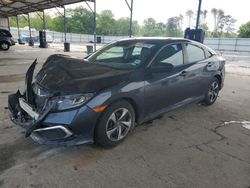Salvage cars for sale from Copart Cartersville, GA: 2019 Honda Civic LX