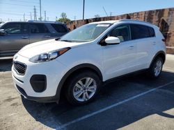 Salvage cars for sale at Wilmington, CA auction: 2017 KIA Sportage LX