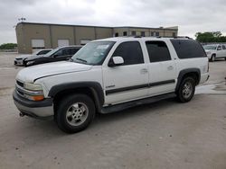 Salvage cars for sale at Wilmer, TX auction: 2001 Chevrolet Suburban K1500