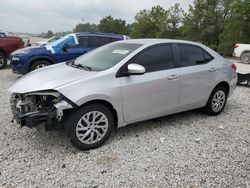 Salvage cars for sale at Houston, TX auction: 2017 Toyota Corolla L