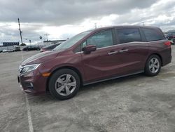 Salvage cars for sale from Copart Sun Valley, CA: 2018 Honda Odyssey EXL