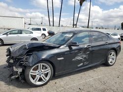 Salvage cars for sale at Van Nuys, CA auction: 2016 BMW 535 I