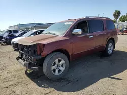 Nissan Armada sv salvage cars for sale: 2011 Nissan Armada SV