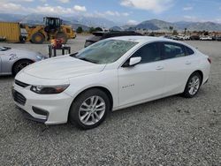 Salvage cars for sale at Mentone, CA auction: 2017 Chevrolet Malibu LT