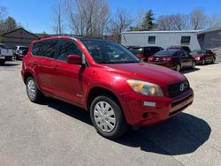 Salvage cars for sale at North Billerica, MA auction: 2007 Toyota Rav4 Sport