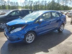 Salvage cars for sale at Harleyville, SC auction: 2019 Ford Fiesta SE