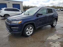 Salvage SUVs for sale at auction: 2021 Jeep Compass Latitude