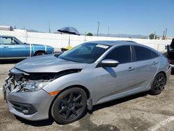 Salvage cars for sale at Van Nuys, CA auction: 2017 Honda Civic EXL