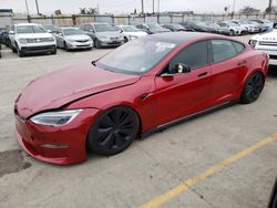 Tesla Model S Vehiculos salvage en venta: 2021 Tesla Model S