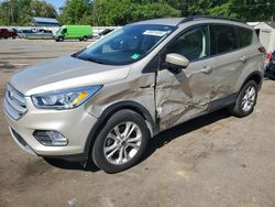 Salvage cars for sale at Eight Mile, AL auction: 2018 Ford Escape SEL