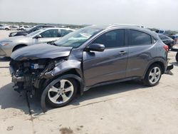 Salvage cars for sale at Grand Prairie, TX auction: 2016 Honda HR-V EXL