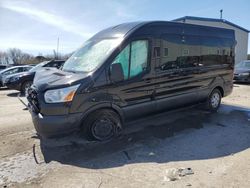 Salvage cars for sale at Duryea, PA auction: 2017 Ford Transit T-350