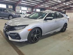 Honda salvage cars for sale: 2021 Honda Civic Sport Touring