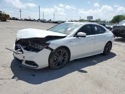 Acura tlx salvage cars for sale: 2019 Acura TLX Technology