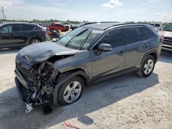 Salvage cars for sale at Arcadia, FL auction: 2021 Toyota Rav4 XLE