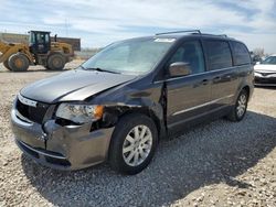 Salvage cars for sale at Kansas City, KS auction: 2016 Chrysler Town & Country Touring