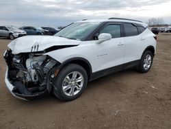 Salvage cars for sale from Copart Davison, MI: 2019 Chevrolet Blazer 2LT